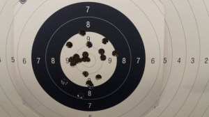 Schussbild Les Baer 25m