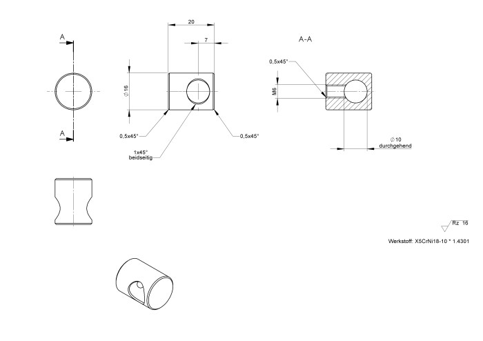 Verriegelungsbolzen groß